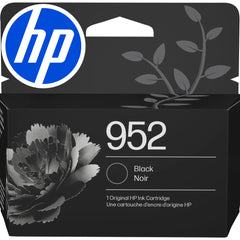 HP 952 frontal de la caja mostrando compatibilidad y beneficios