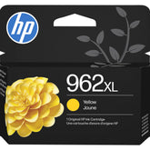 HP cartucho 962XL amarillo vista frontal muestra calidad