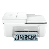 HP DeskJet 4255e frontal mostrando diseño compacto y fácil ubicación