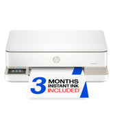 HP Envy 6155 vista frontal mostrando diseño compacto y conectividad