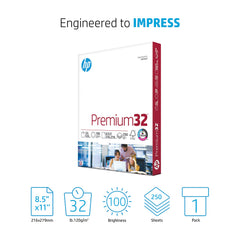 HP premium32 close-up of paper surface showing smooth texture for crisp prints