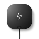 HP dock G5 frontal mostrando diseño compacto y ahorro de espacio