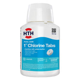 HTH bote frontal de pastillas 5 lb mostrando presentación clara y conveniencia