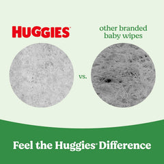HUGGIES paquete de 56 toallitas, ideal para organización y reposición frecuente
