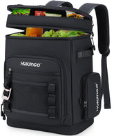 Hulongo mochila nevera frontal mostrando diseño y capacidad