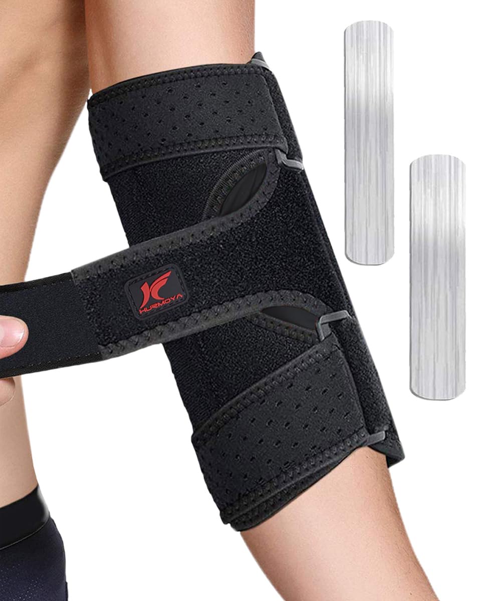 Hurmoya embalaje frontal mostrando la férula y beneficios de alivio nocturno