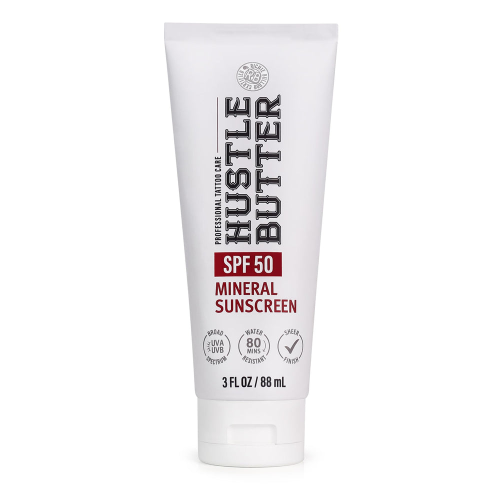 Hustle Butter Deluxe frente del envase mostrando tamaño y diseño, protección práctica