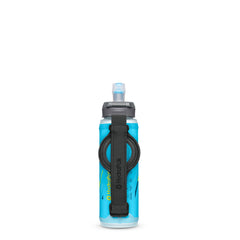 HydraPak SkyFlask Speed vista frontal mostrando forma y color Malibu, hidratación ligera
