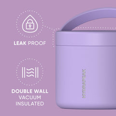Hydrapeak boca ancha detalle para servir y comer cómodamente