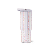 HydroJug frente rosa primrose mostrando capacidad y diseño elegante