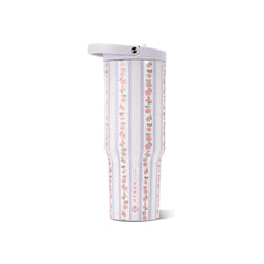 HydroJug frente rosa primrose mostrando capacidad y diseño elegante