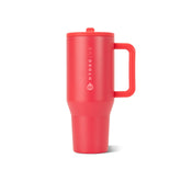 HydroJug Traveler Fruit Punch vista frontal mostrando diseño y color vivo