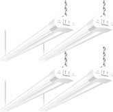 hykolity frontal de la luminaria 4FT muestra salida brillante