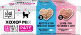 I AND LOVE AND YOU vista frontal del pack variedad mostrando latas, conveniencia