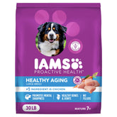 IAMS paquete frontal 30 lb mostrando el producto y beneficios visibles