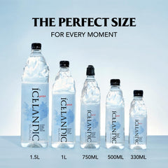 Icelandic Glacial pack de 12 botellas 750 ml ideal para abastecimiento doméstico