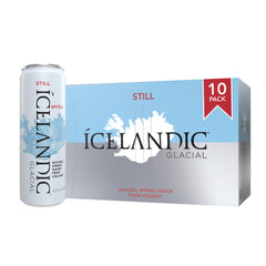 Icelandic Glacial pack de 10 en lata, práctico y refrescante