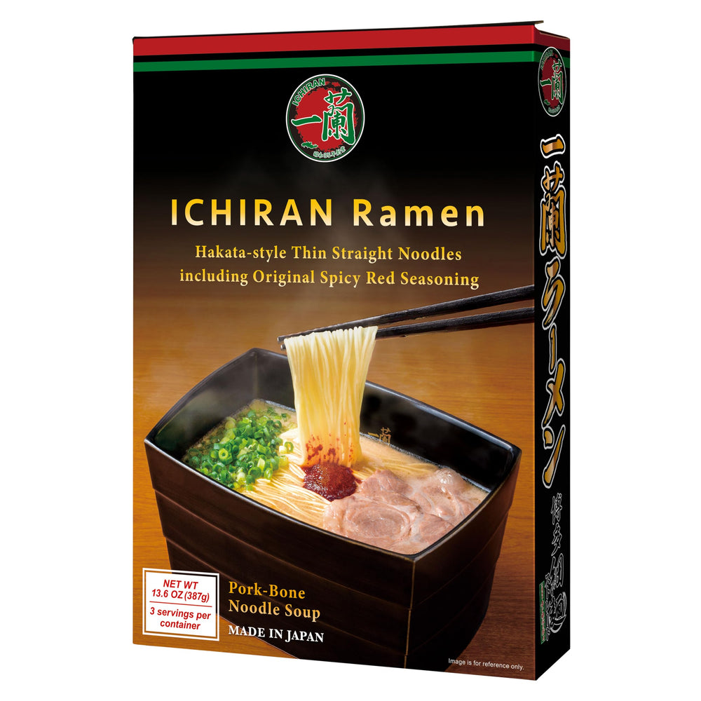 ICHIRAN empaque frontal del kit mostrando marca y contenido auténtico