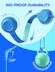 iClever HS27 primer plano del cable trenzado que previene enredos y roturas