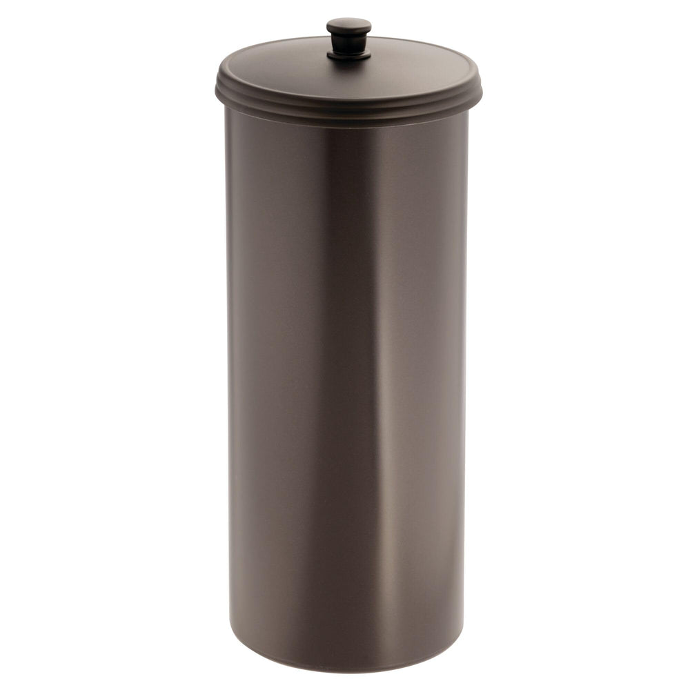 iDesign porta rollos frontal bronce, almacenamiento discreto y elegante