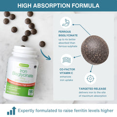 Igennus Clean Iron etiqueta nutricional legible con información clave