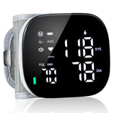 iHome monitor de muñeca frontal mostrando pantalla grande y clara