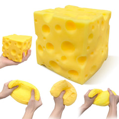 IKKAB Big Cheese vista frontal mostrando diseño de queso realista y color brillante