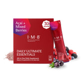 IM8 sachet frontal mostrando diseño y facilidad de uso