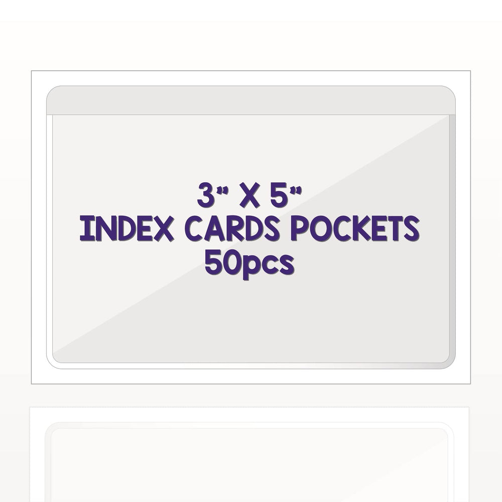 IMAGAME empaque frontal del pack de 50 fundas adhesivas, ideal para organización