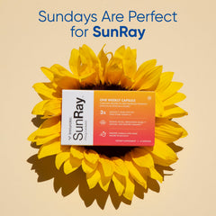 Immunotec Sunray etiqueta y listado de ingredientes que transmite limpieza y confianza
