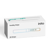Inito paquete frontal mostrando 20 tiras y marca, facilita reposición