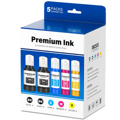 INKROBAT vista frontal del pack T502, solución de recarga conveniente