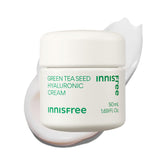 innisfree frasco frontal mostrando diseño y beneficios hidratantes