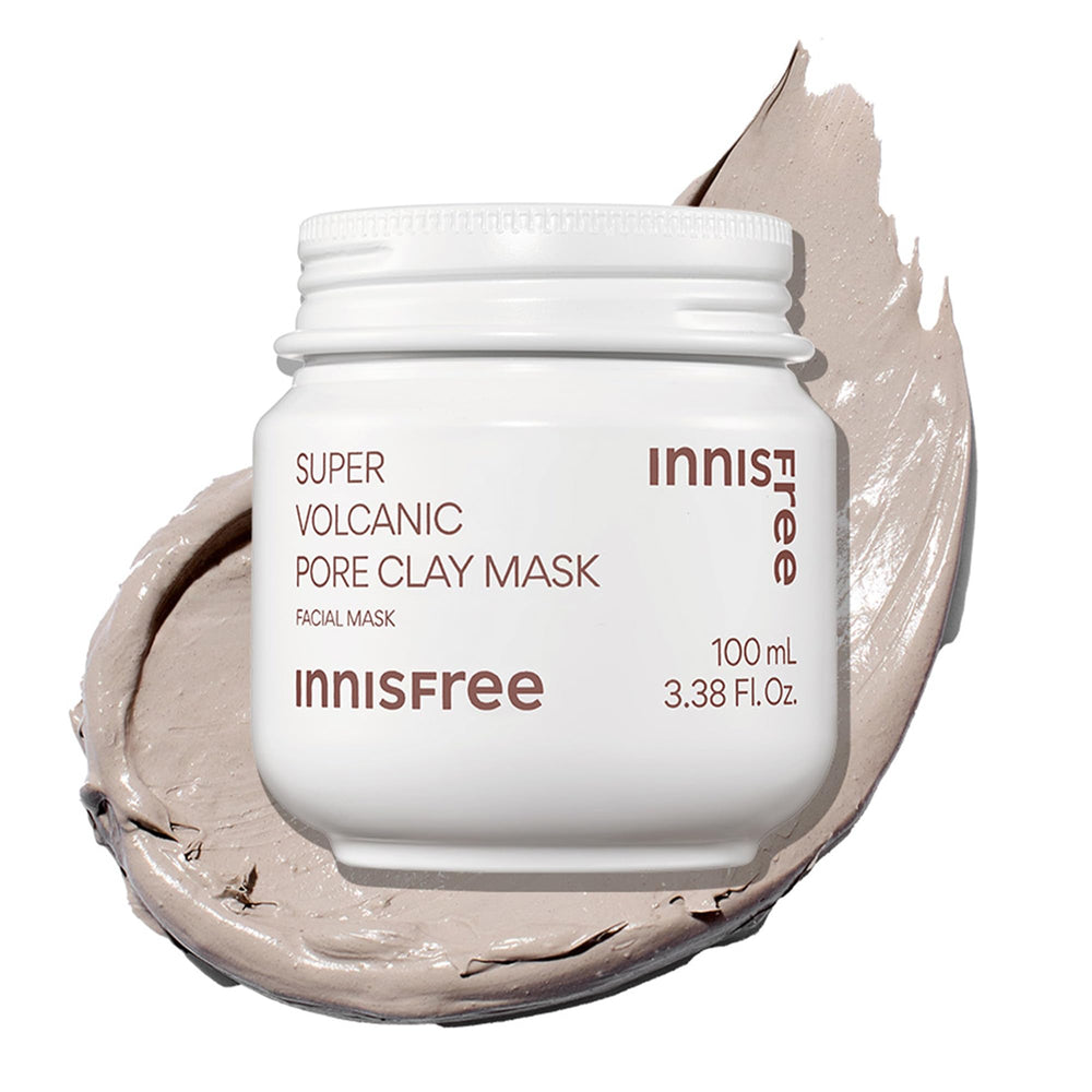 innisfree frasco frontal mostrando etiqueta y beneficio purificante