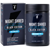 InnoSupps Night Shred bote frontal mostrando diseño y beneficios