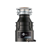 InSinkErator Badger 1 vista frontal mostrando diseño compacto y ahorro de espacio