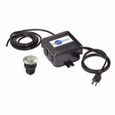 InSinkErator botón de encimera mostrando elegancia y fácil acceso