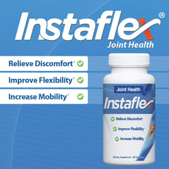 instaflex cápsulas en mano facilitando la toma diaria
