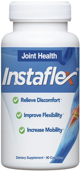 instaflex frasco frontal mostrando la etiqueta y beneficio movilidad