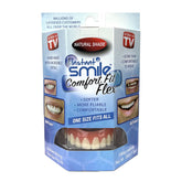 Instant Smile presentación frontal mostrando caja y tono natural, mejora instantánea