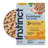 Instinct envase frontal 9.5 oz mostrando la marca y beneficios nutricionales