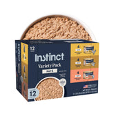 Instinct lata frente mostrando etiqueta y beneficio nutricional alto en proteína