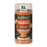 Instinct envase frontal del shaker mostrando marca y tamaño 5.5 oz para confianza