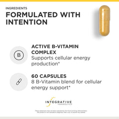 Etiqueta nutricional de Integrative Therapeutics con ingredientes y pruebas de terceros