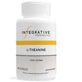 Integrative Therapeutics frasco frontal mostrando cápsulas y etiqueta clara para confianza