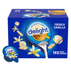 International Delight vista frontal del paquete, presentación y cantidad