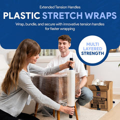 International Plastics Co. textura del film estirable ampliada, claridad y resistencia