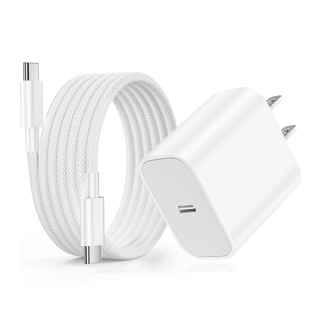 ipremium cargador 20W frontal muestra diseño compacto y carga rápida