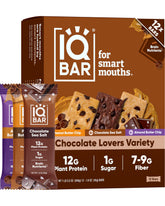 IQBAR paquete frontal 12 unidades mostrando variedad y conveniencia