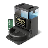 iRobot Roomba Plus 405 frontal mostrando diseño moderno y limpieza eficaz